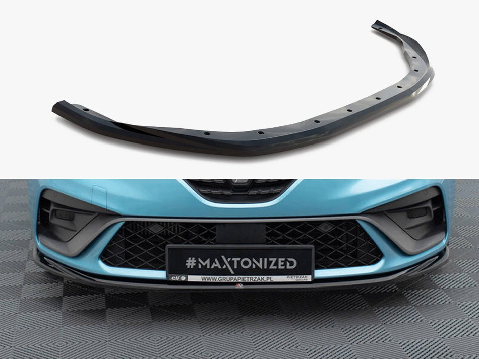 Maxton Front Splitter V.2 Renault Clio R.S. Line Mk5