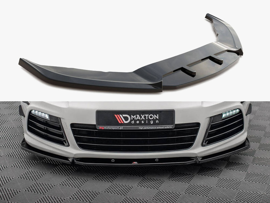Maxton Front Splitter V.3 Volkswagen Scirocco R Mk3