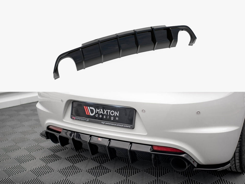 Maxton Rear Valance V.1 Volkswagen Scirocco R Mk3
