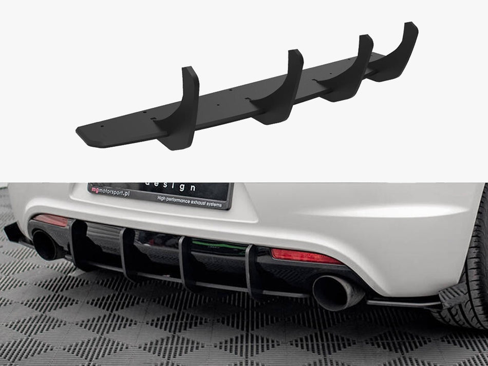 Maxton Street PRO Rear Diffuser Volkswagen Scirocco R Mk3