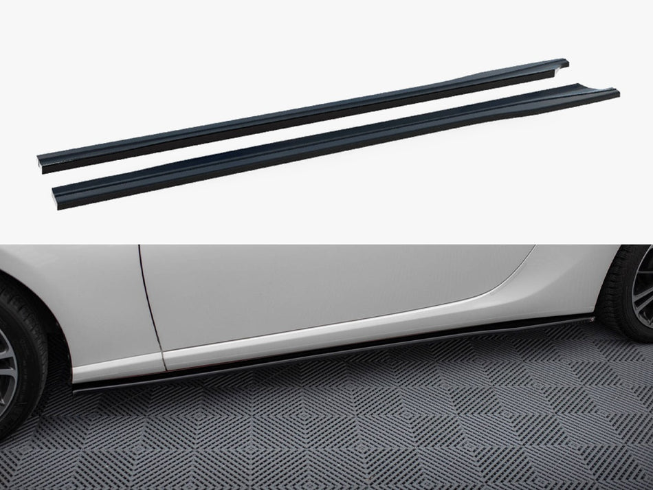 Maxton Side Skirts Diffusers V.1 Subaru BRZ Mk1 / Mk1 Facelift / Toyota GT86 Facelift