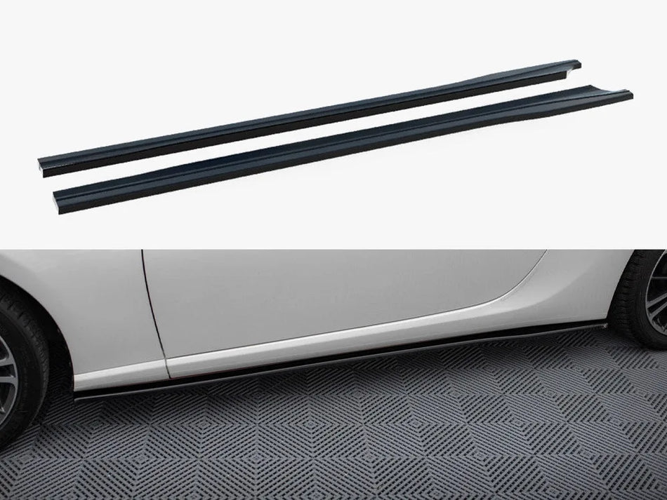 Maxton Side Skirts Diffusers V.1 Subaru BRZ Mk1 / Mk1 Facelift / Toyota GT86 Facelift