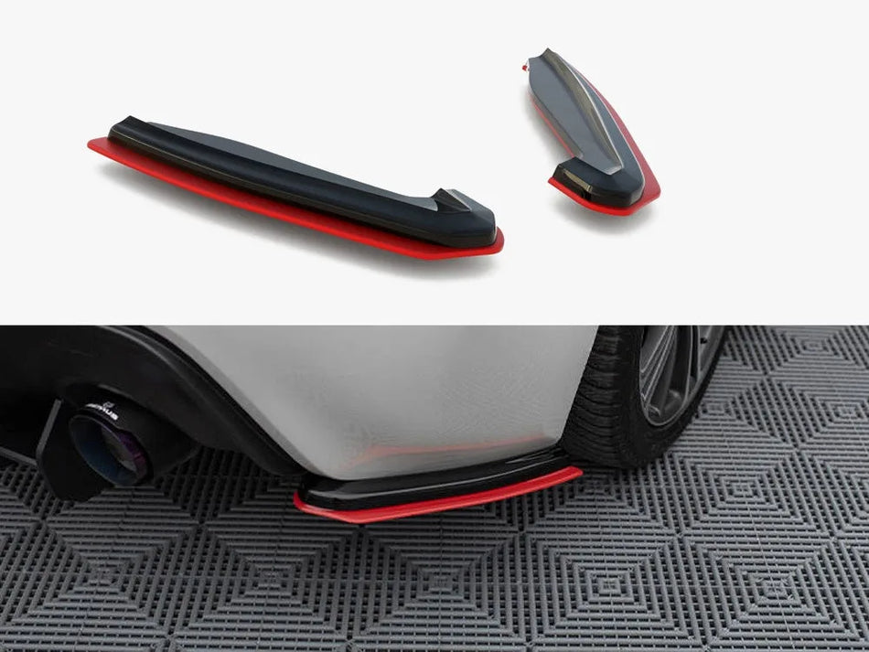 Maxton Rear Side Splitters V.2 Subaru BRZ Mk1 / Mk1 Facelift