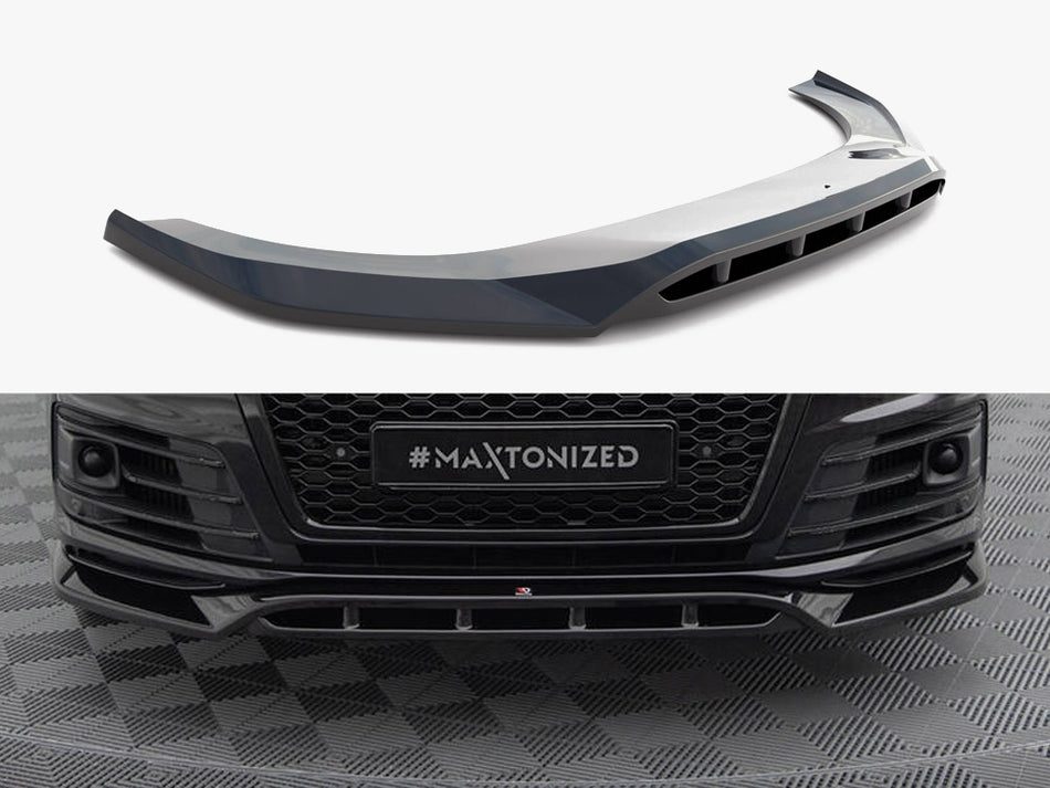 Maxton Front Splitter V.2 Audi SQ7 / Q7 S-Line Mk2
