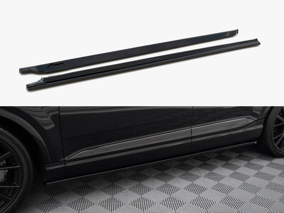Maxton Side Skirts Diffusers V.2 Audi SQ7 / Q7 S-Line Mk2