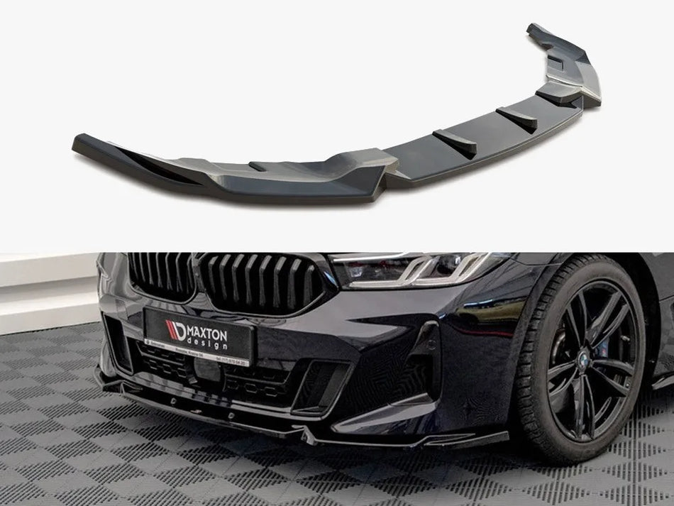 Maxton Front Splitter BMW 6 GT M-Pack G32 Facelift