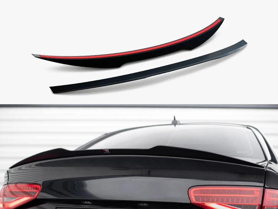 Maxton Spoiler CAP Audi S4 B8 Facelift Sedan