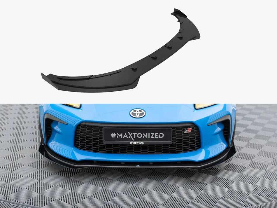 Maxton Street PRO Front Splitter + Flaps Toyota GR86 Mk1