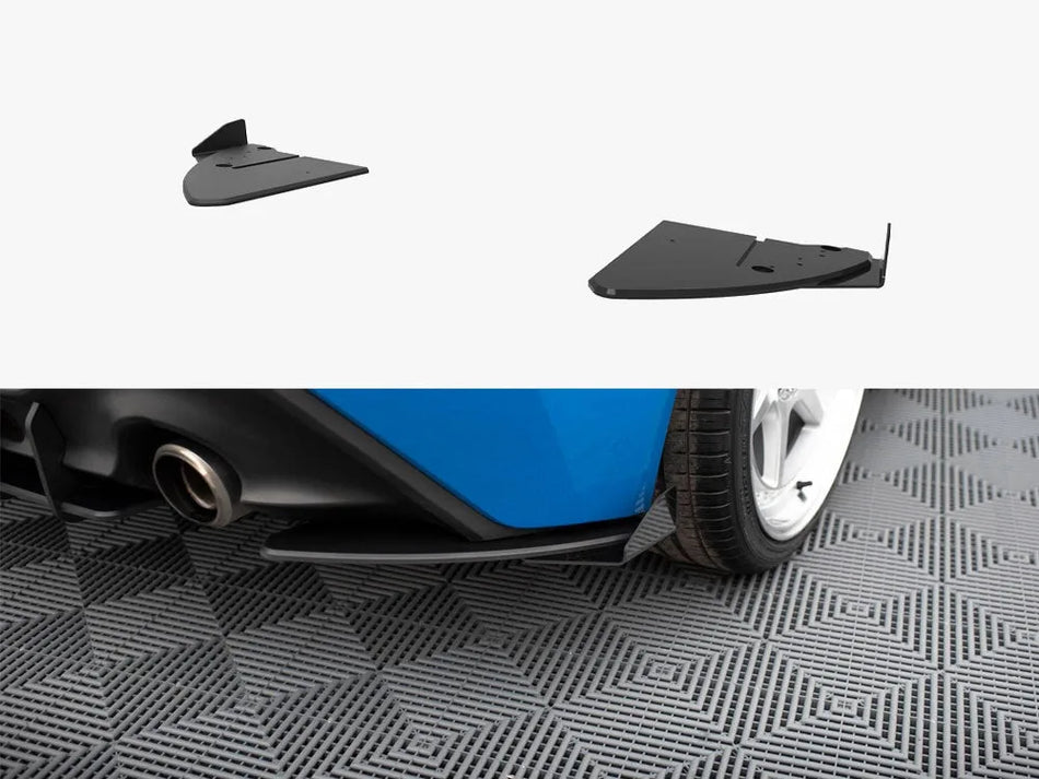 Maxton Street Pro Rear Side Splitters V.1 + Flaps Toyota GR86 Mk1