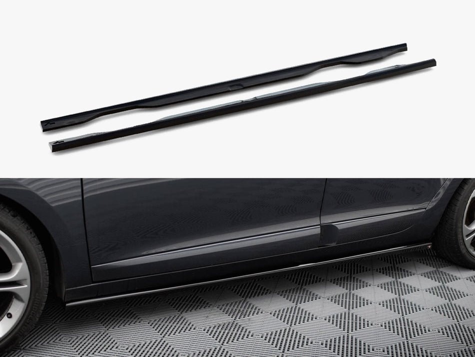 Maxton Side Skirts Diffusers Renault Megane GT Mk3 Facelift