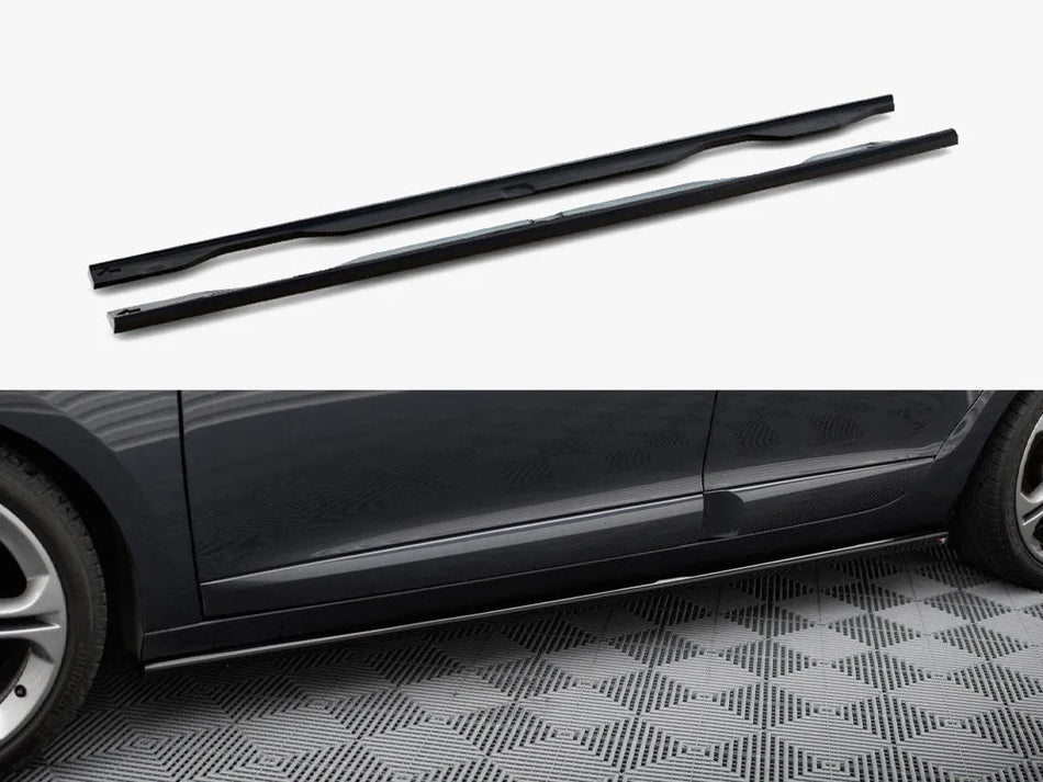 Maxton Side Skirts Diffusers Renault Megane GT Mk3 Facelift