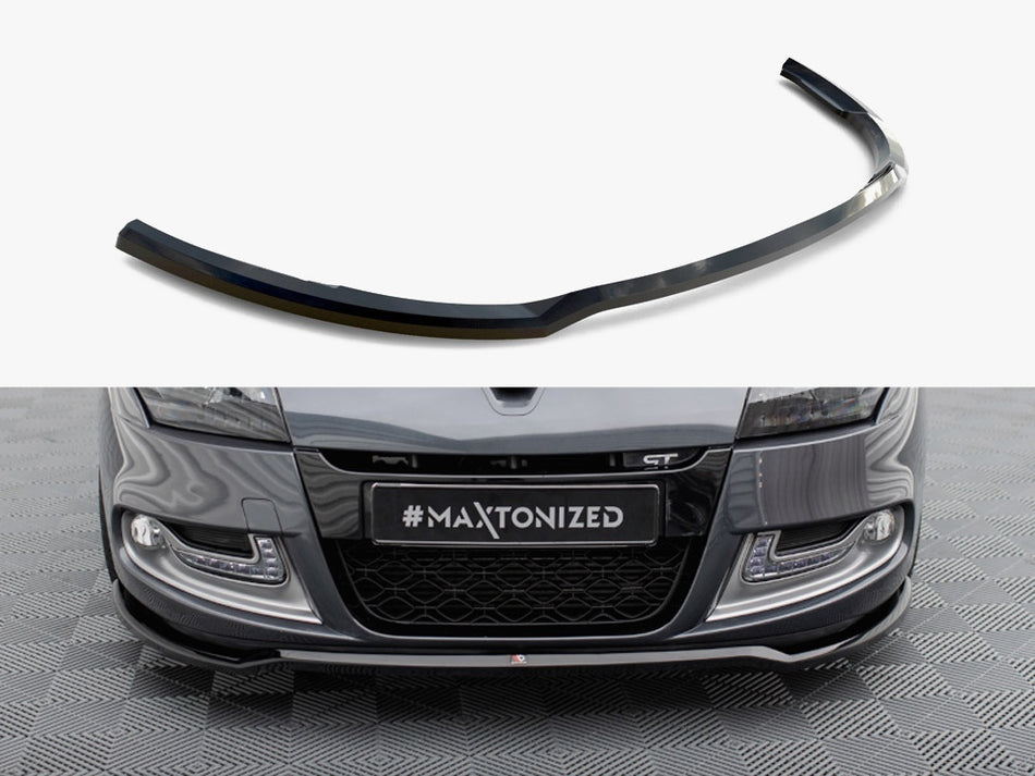 Maxton Front Splitter V.1 Renault Megane GT Mk3 Facelift