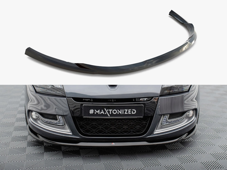 Maxton Front Splitter V.2 Renault Megane GT Mk3 Facelift