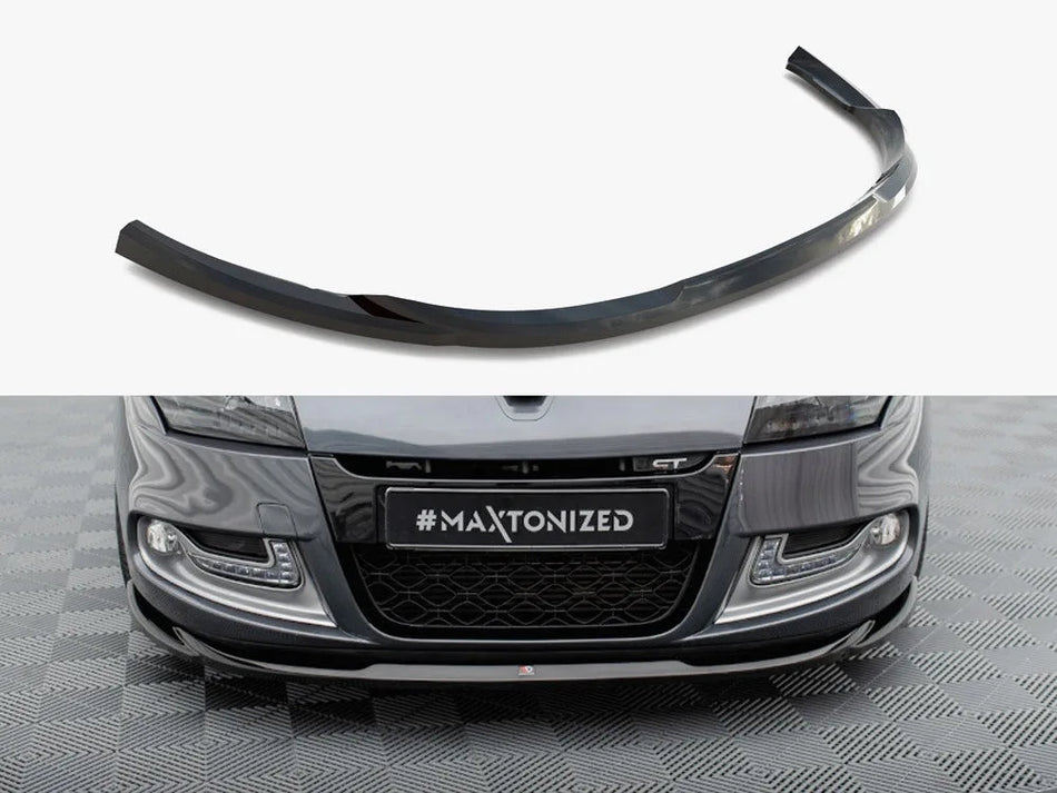 Maxton Front Splitter V.2 Renault Megane GT Mk3 Facelift