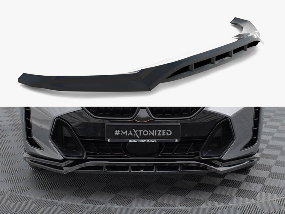 Maxton Front Splitter V.1 BMW X6 M-Pack G06 Facelift