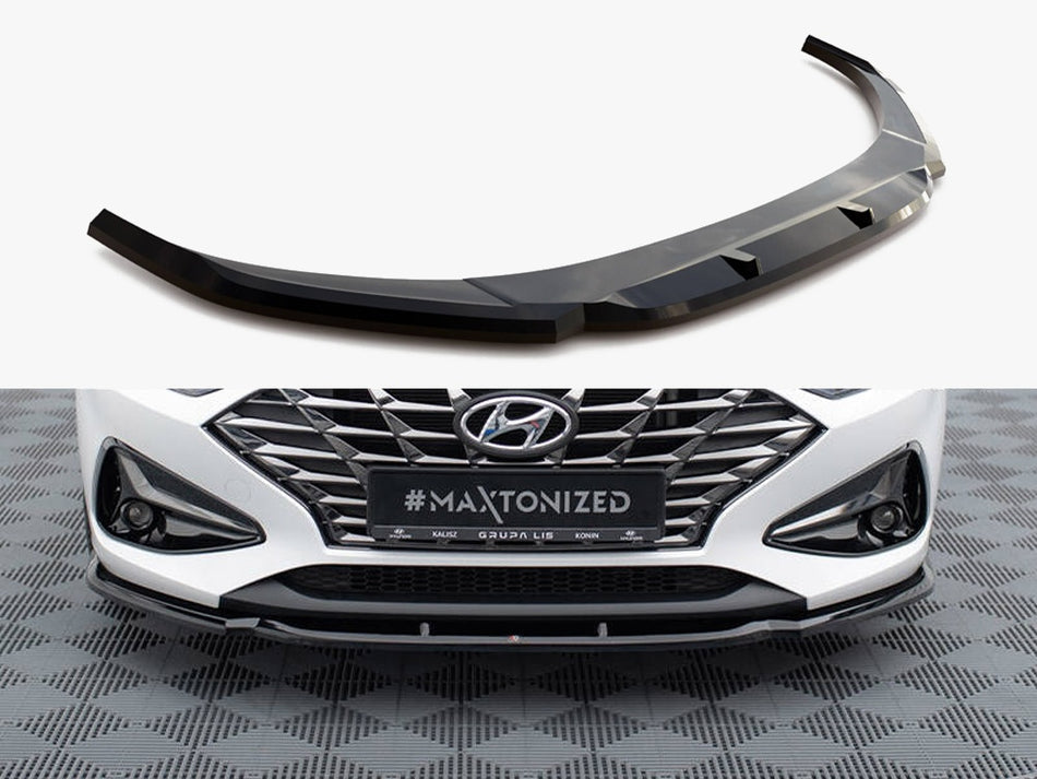 Maxton Front Splitter V.1 Hyundai I30 Mk3 Facelift