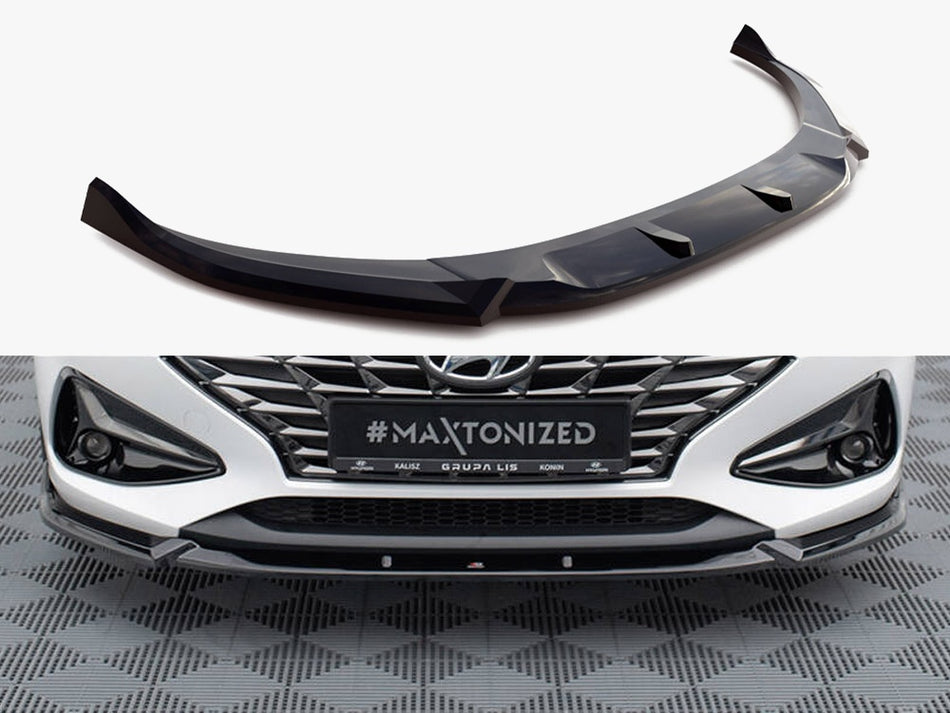 Maxton Front Splitter V.2 Hyundai I30 Mk3 Facelift