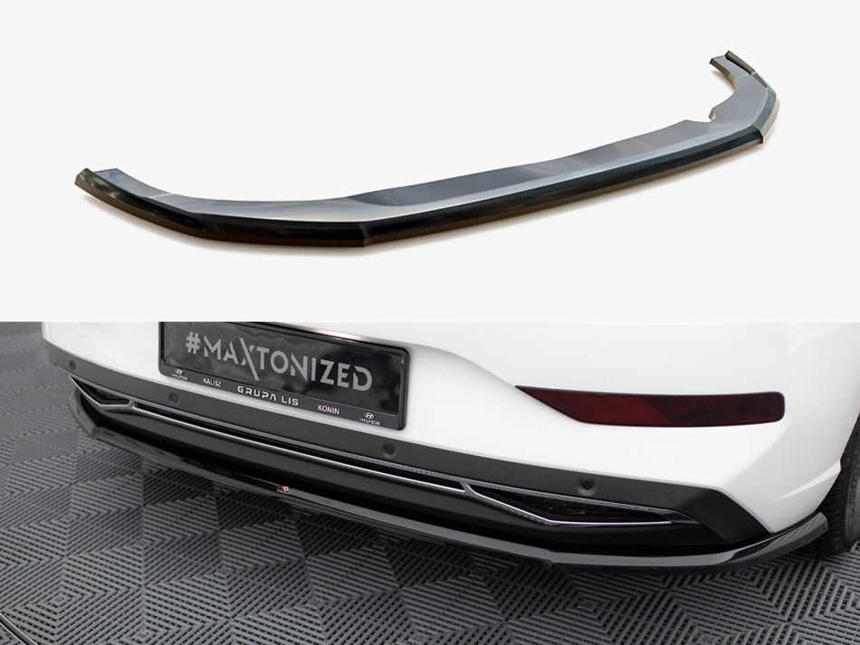 Maxton Central Rear Splitter Hyundai I30 Mk3 Facelift