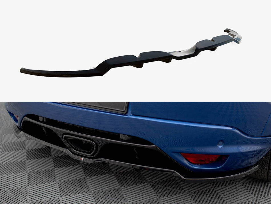 Maxton Rear Splitter (Vertical Bars) Renault Megane RS Mk3