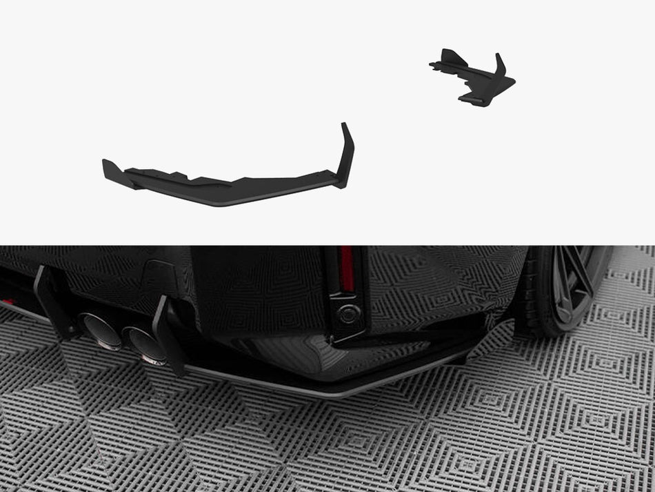 Maxton Street Pro Rear Side Splitters V.1 + Flaps BMW M2 G87