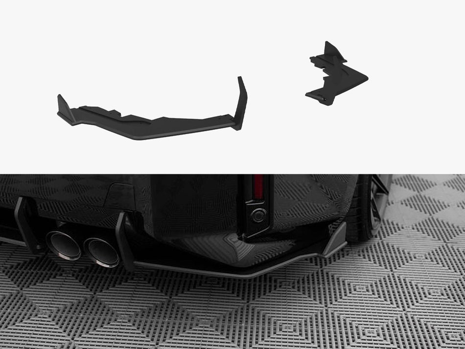 Maxton Street Pro Rear Side Splitters V.2 BMW M2 G87