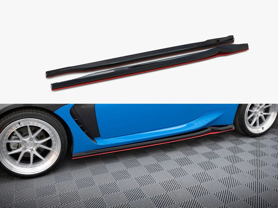 Maxton Side Skirts Diffusers V.2 Toyota GR86 Mk1