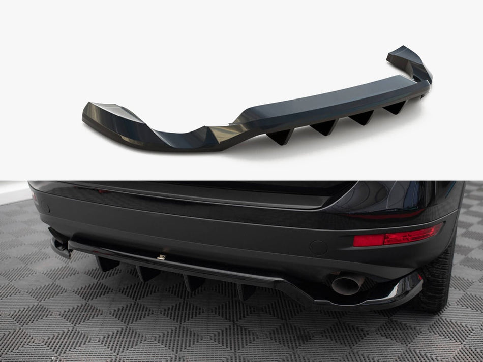 Maxton Rear Splitter (Vertical Bars) Volkswagen Touareg Mk2