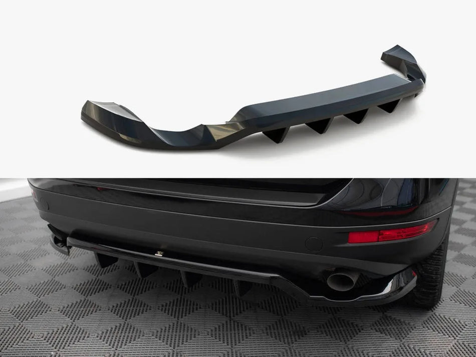 Maxton Rear Splitter (Vertical Bars) Volkswagen Touareg Mk2