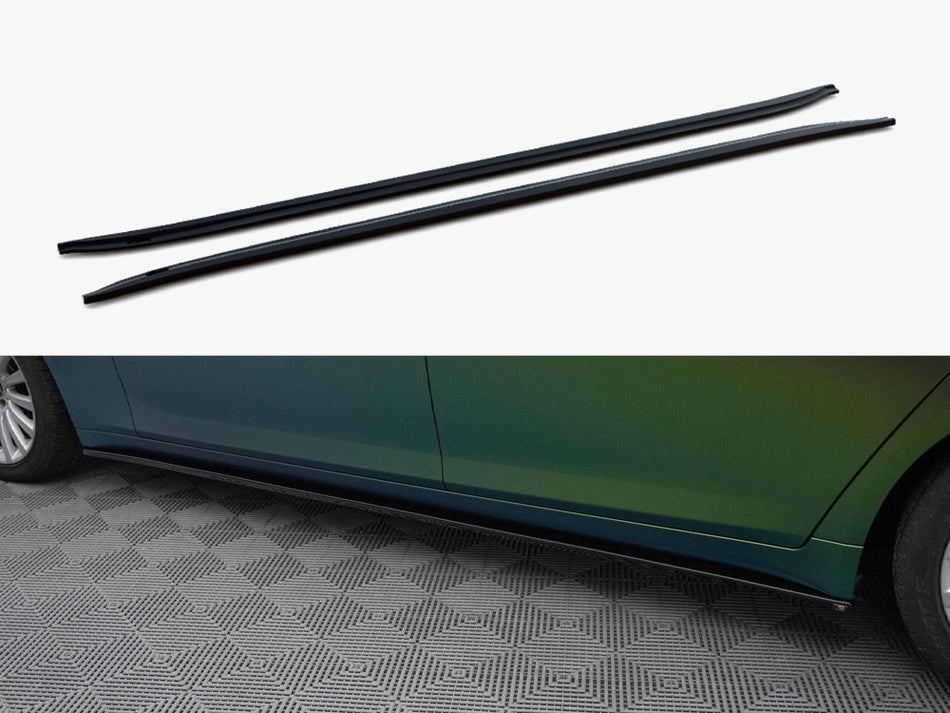 Maxton Side Skirts Diffusers BMW 7 Long F02