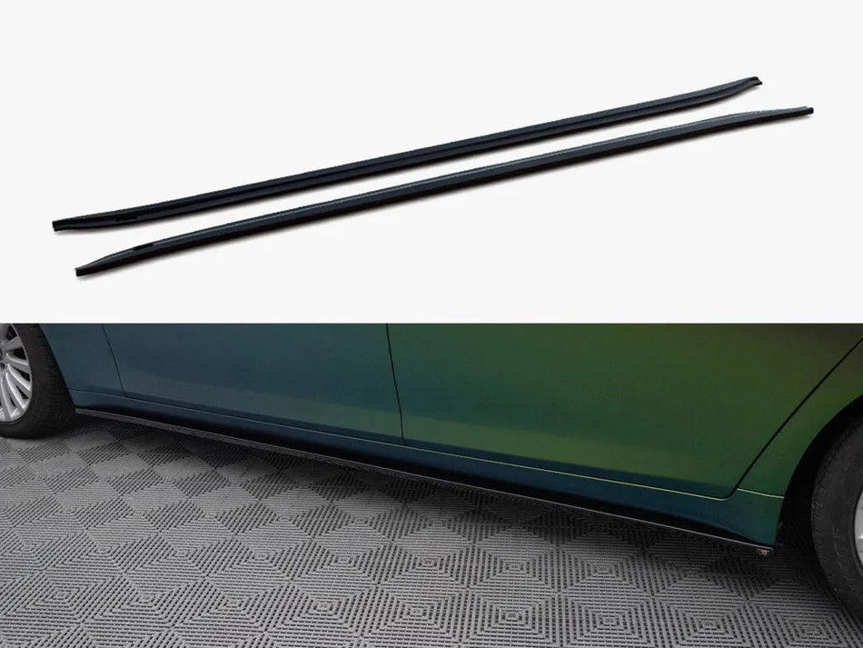 Maxton Side Skirts Diffusers BMW 7 Long F02