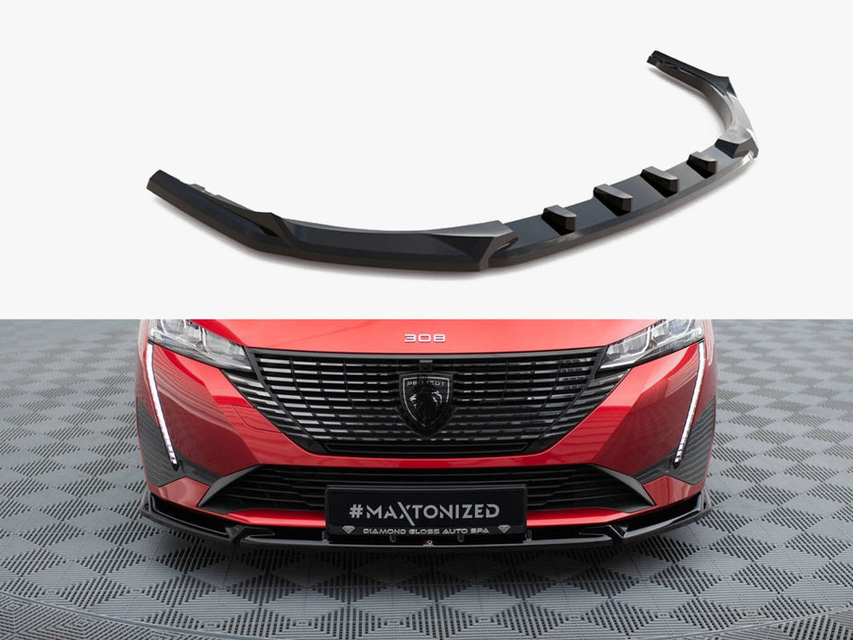 Maxton Front Splitter V.2 Peugeot 308 Mk3