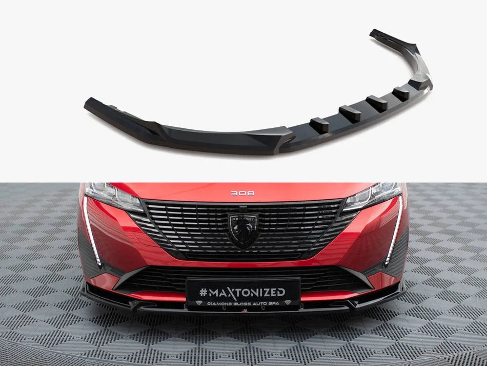 Maxton Front Splitter V.2 Peugeot 308 Mk3