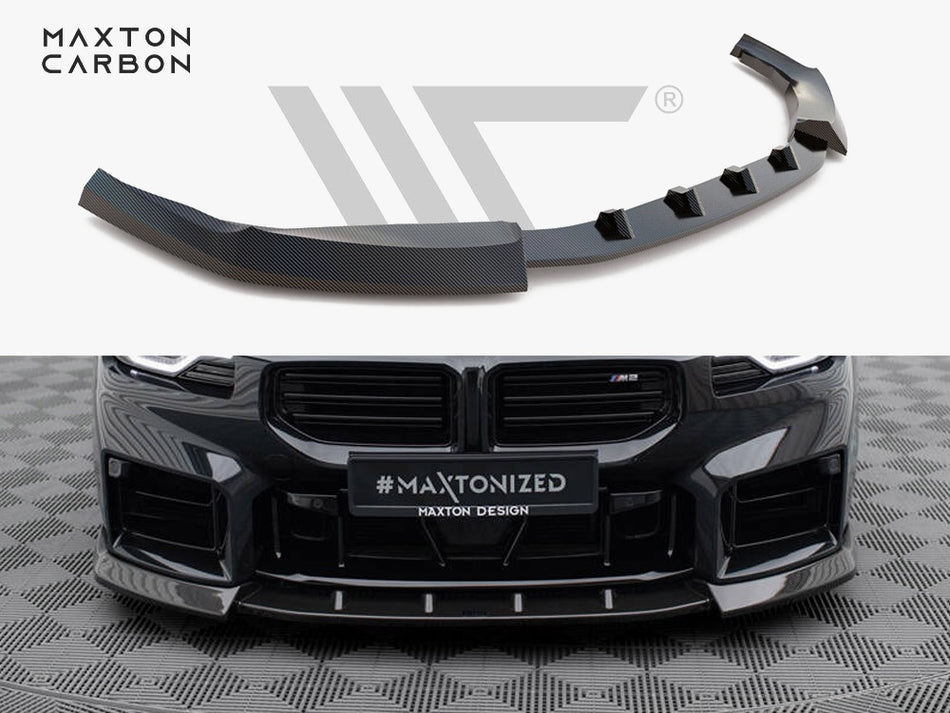 Maxton Carbon Fiber Front Splitter V.2 BMW M2 G87