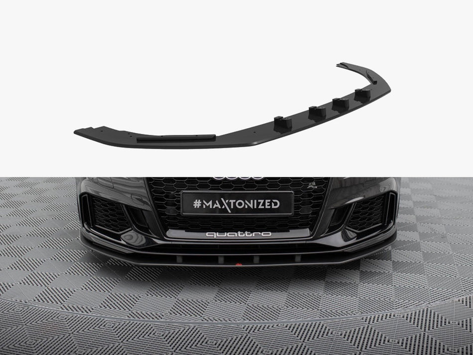 Maxton Street PRO Front Splitter Audi RS3 Sedan 8V Facelift