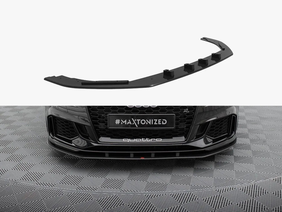 Maxton Street PRO Front Splitter Audi RS3 Sedan 8V Facelift