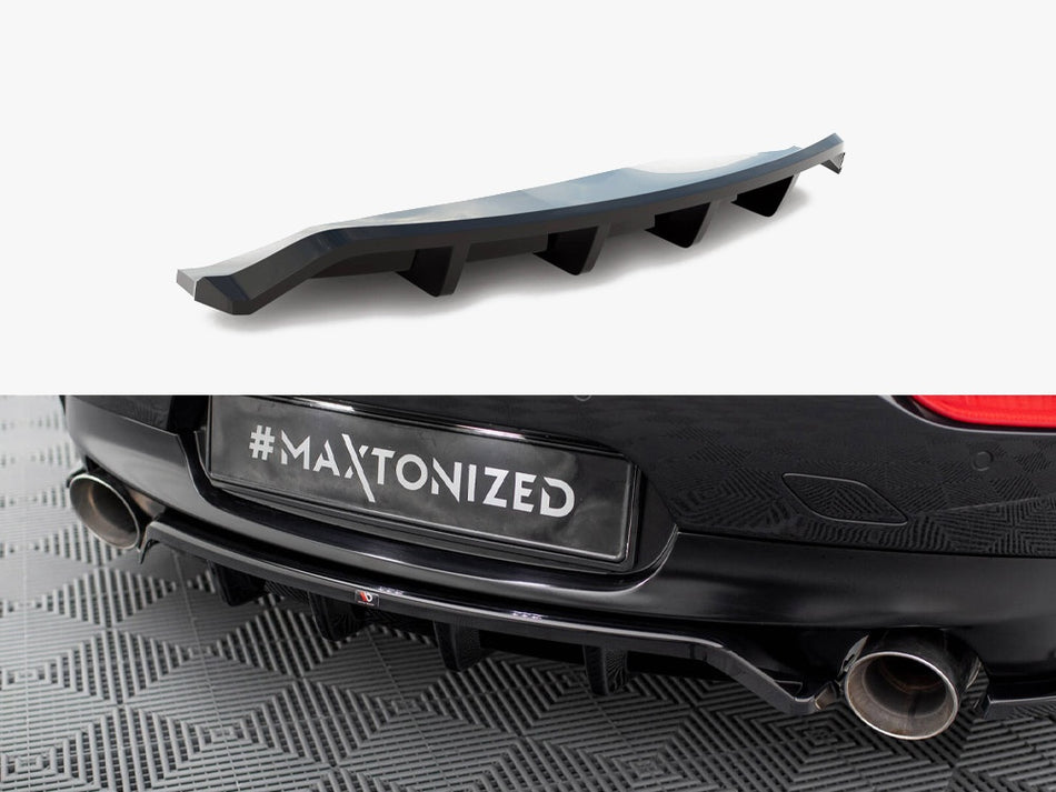 Maxton Rear Splitter (Vertical Bars) V.1 BMW Z4 M-Pack E89 Facelift