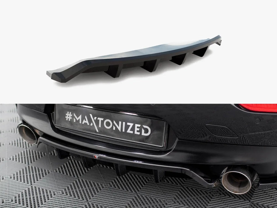 Maxton Rear Splitter (Vertical Bars) V.1 BMW Z4 M-Pack E89 Facelift