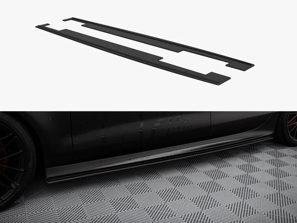 Maxton Street PRO Side Skirts Diffusers Audi A7 RS7 Look C7