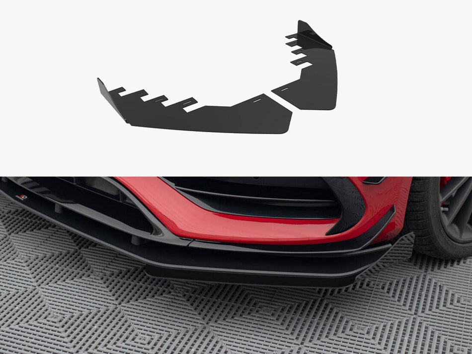 Maxton Front Flaps Mercedes-Benz A 45 AMG Aero W176 Facelift