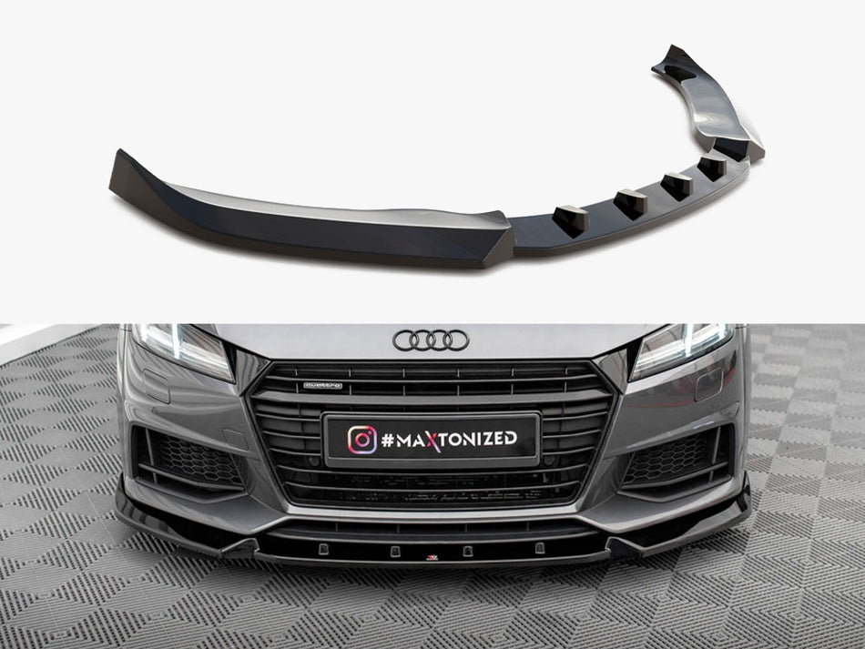 Maxton Front Splitter V.2 Audi TT S / S-Line 8S