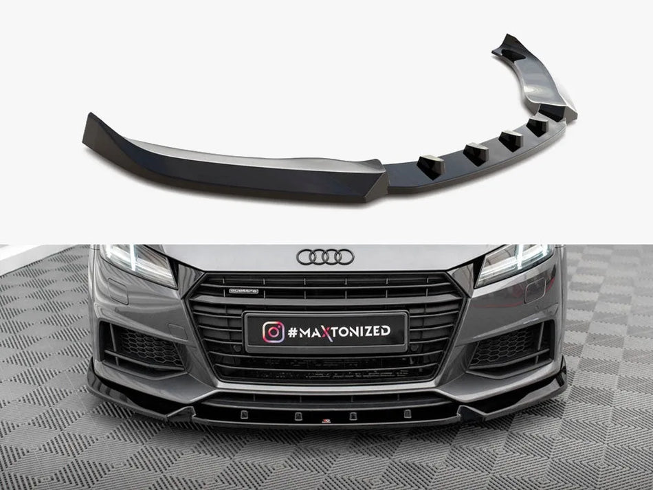 Maxton Front Splitter V.2 Audi TT S / S-Line 8S