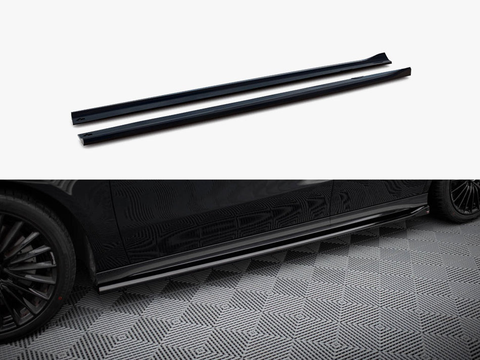 Maxton Side Skirt Diffusers Mercedes-AMG A35 / A AMG-Line W177 Facelift