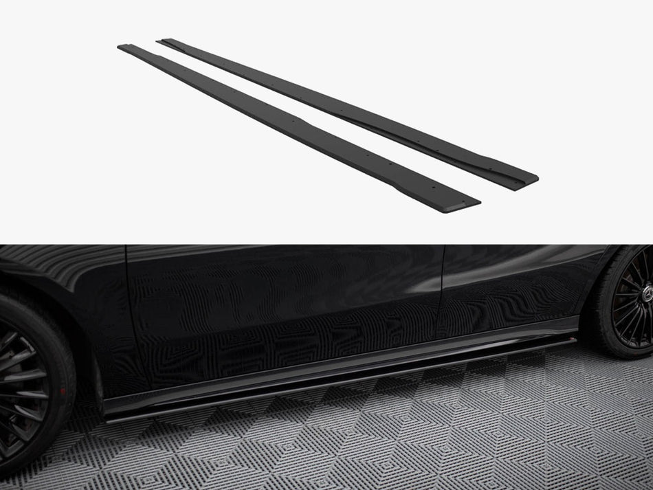 Maxton Street PRO Side Skirts Diffusers Mercedes-AMG A35 W177 Facelift