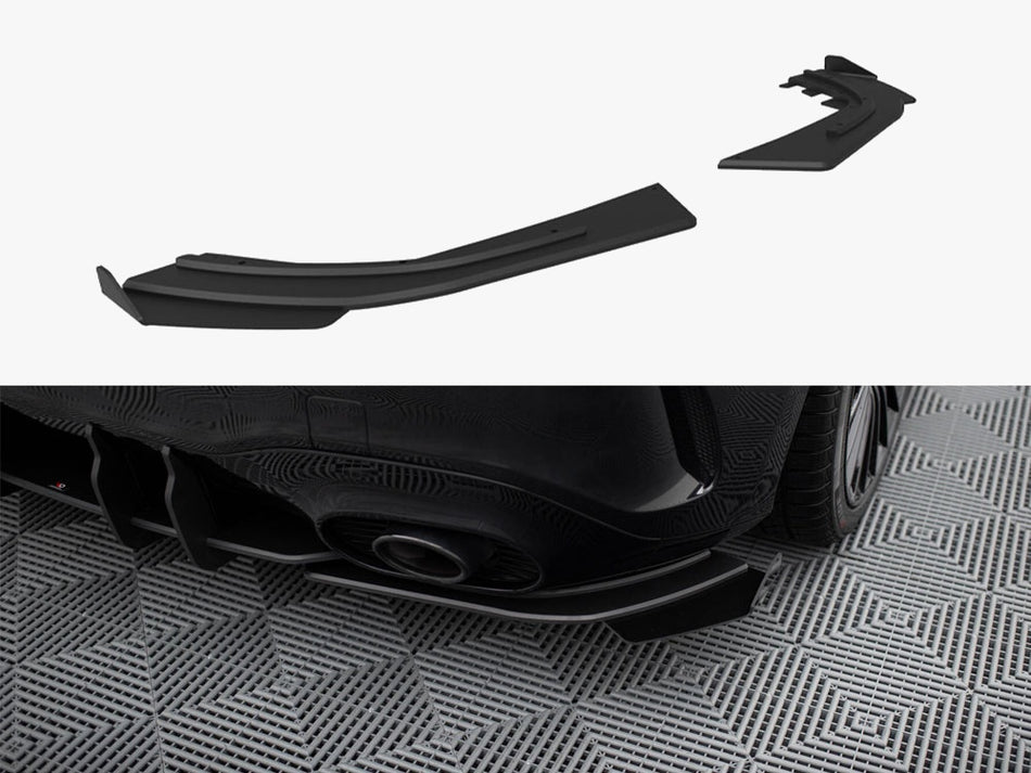 Maxton Street Pro Rear Side Splitters + Flaps Mercedes-AMG A35 Hatchback W177