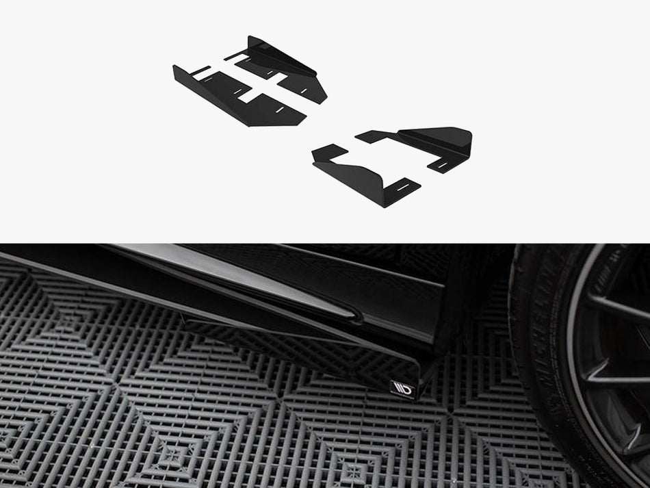Maxton Side Flaps Mercedes-Benz A AMG-Line W176 Facelift