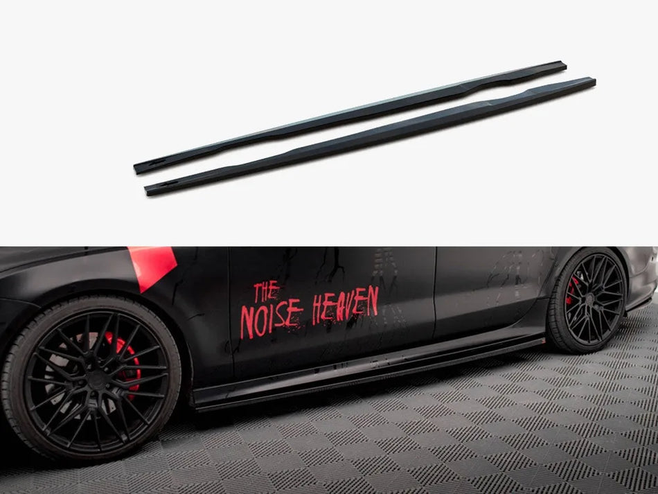 Maxton Side Skirts Diffusers Audi A7 RS7 Look C7