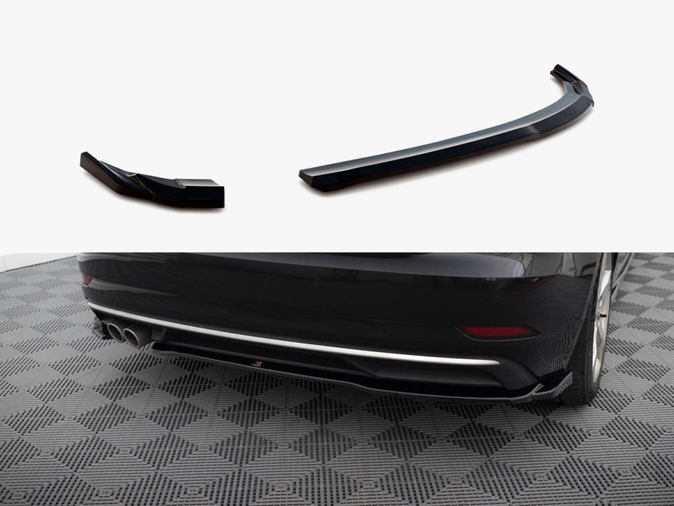 Maxton Rear Side Splitters Audi A3 Sportback 8V Facelift