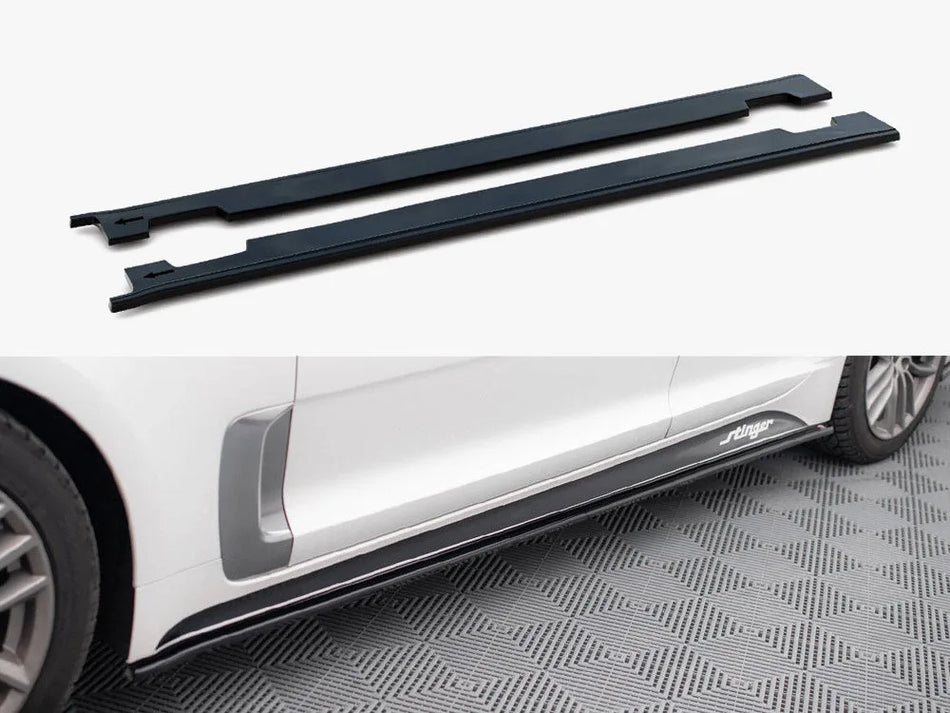 Maxton Side Skirts Diffusers Kia Stinger GT / GT-Line / Standard Mk1