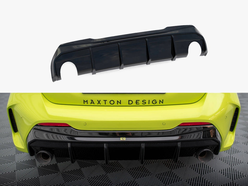Maxton Rear Valance V.3 BMW 1 F40 M-Pack/ M135i (Single Exhaust Version)