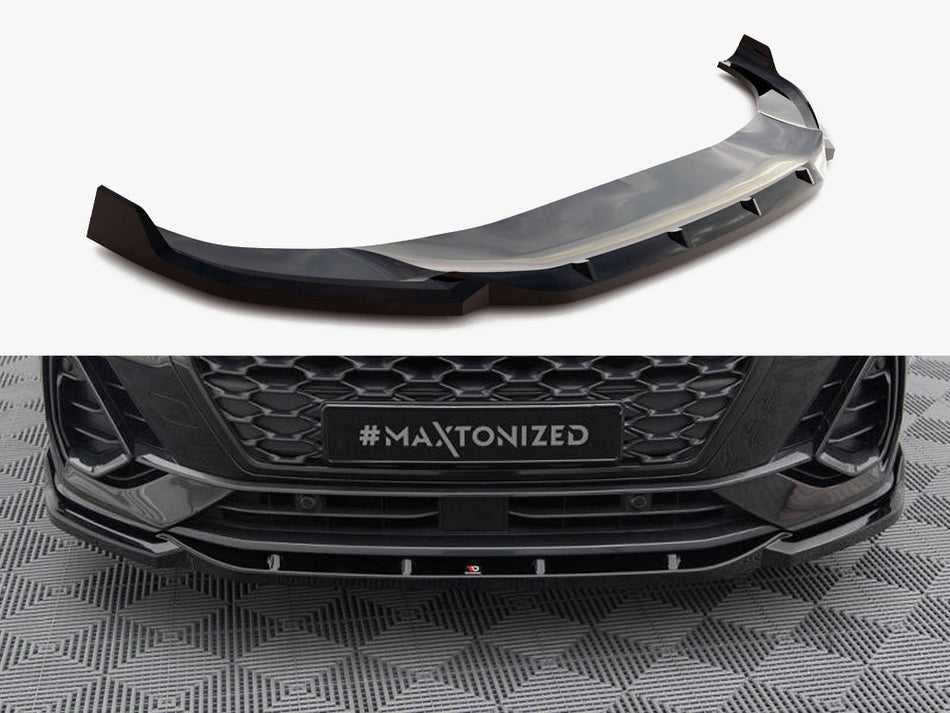 Maxton Front Splitter V.2 Audi Q3 Sportback F3